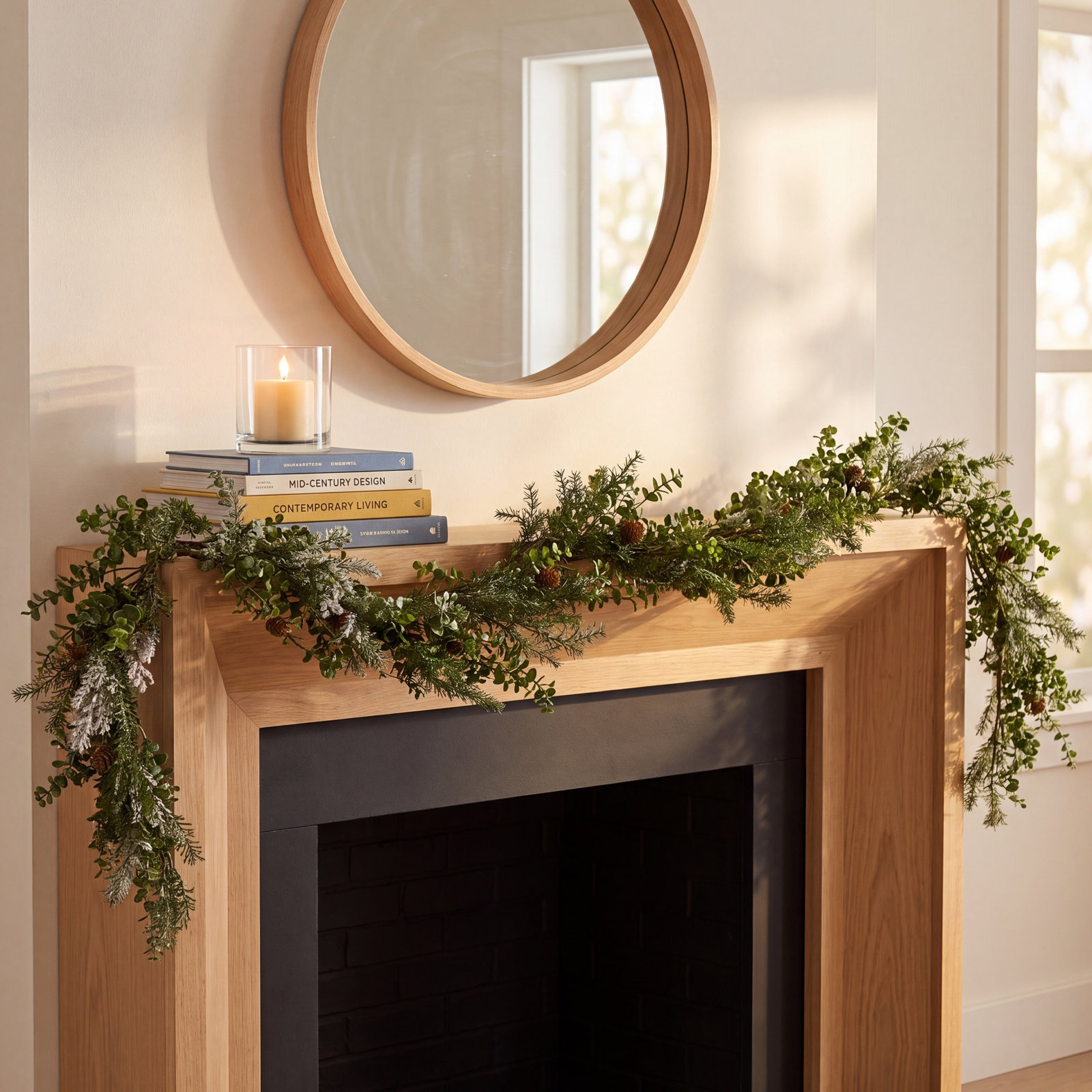 72'' in. Faux Cedar Garland