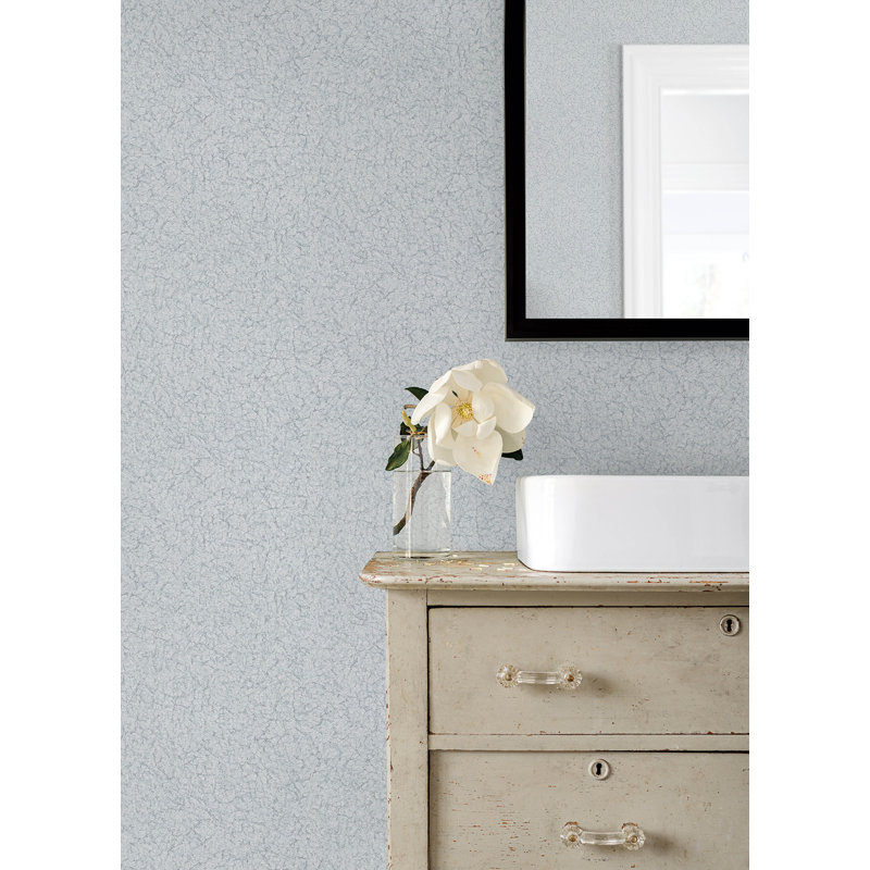 Papier peint texturé Crush Capiz Dove, Bleu