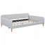 Lit de jour double rembourré pleine grandeur avec 4 pieds de soutien, beige-1485862704-1485862707