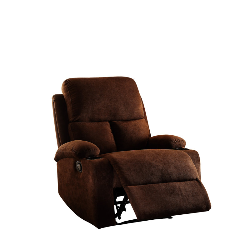 Fauteuil inclinable Piontek, Tissu chocolat