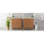 Dans meuble-lavabo et lavabo, MDF en bois moderne