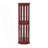 Glass Display Shelf With Tempered Glass Doors, Lighted Corner Curio Cabinet, Accent Cabinet