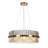Baconton 6 - Light Dimmable Drum Chandelier