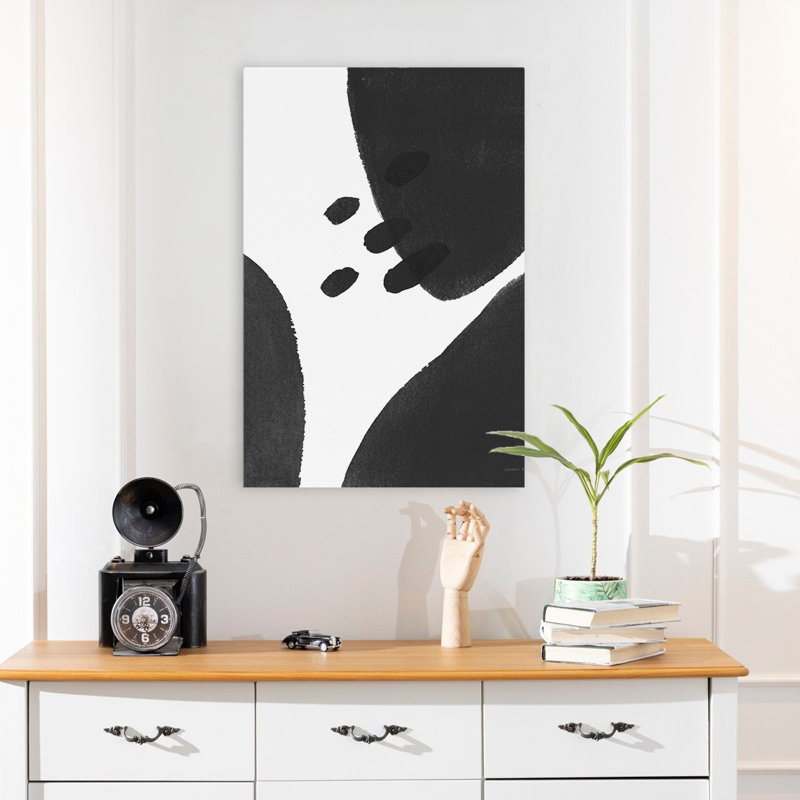 Contemporain et moderne abstrait marée I, H 24 po x l 16 po
