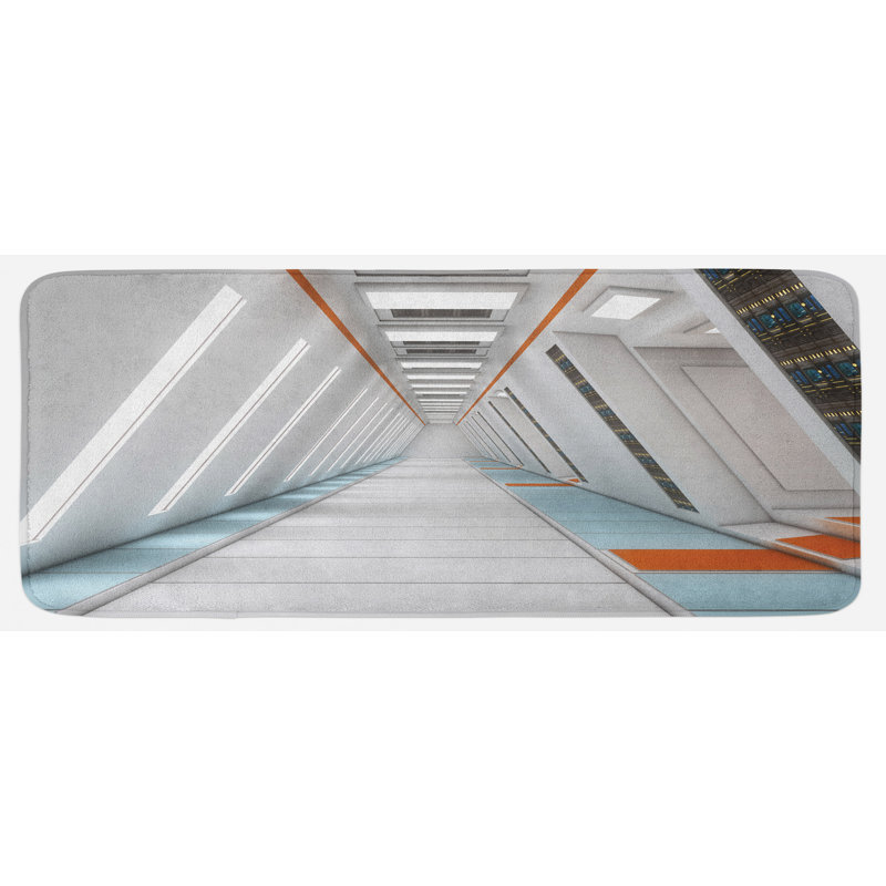 Modern & Contemporary Polyester Kitchen Mat