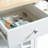 33.46 " W Kitchen Cart with Pine Solid Wood Top-1467777422