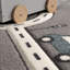 Comeaux Machine Woven Grey Rug-468109924