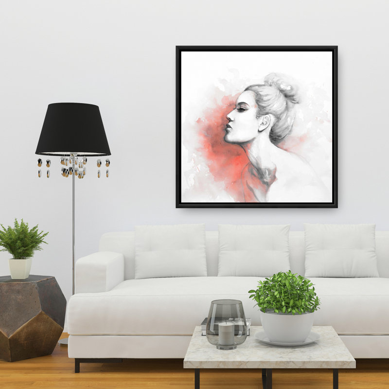 "Délibération" sur toile, H 36 po x l 36 po