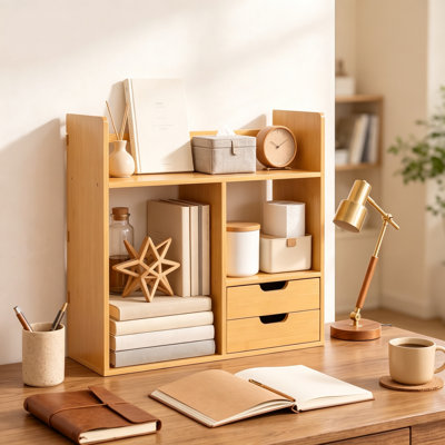Bamboo Desk Organiser