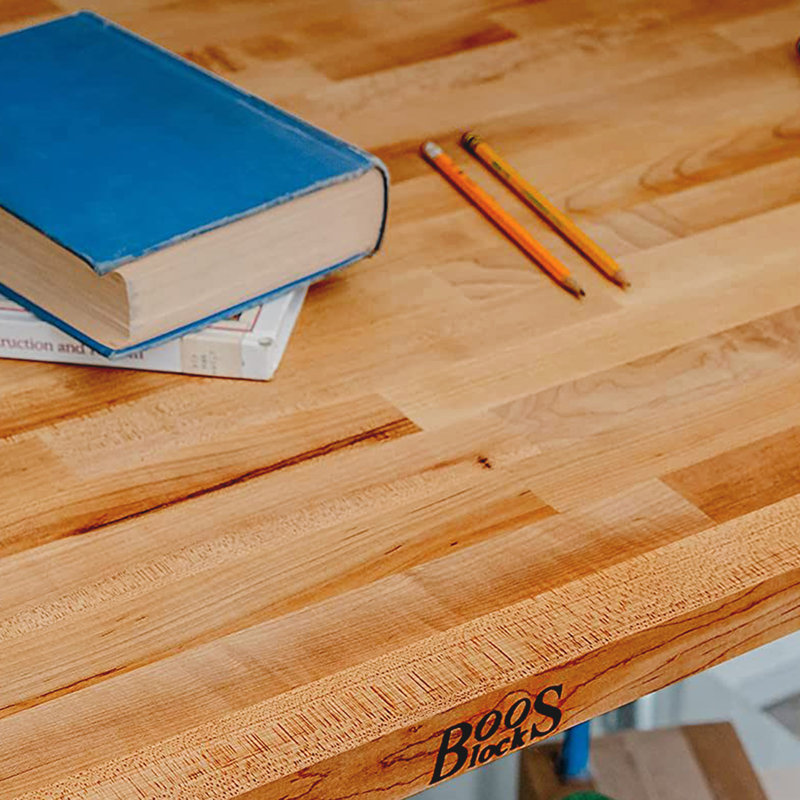 24"W x 48"D Wood Workbench Top