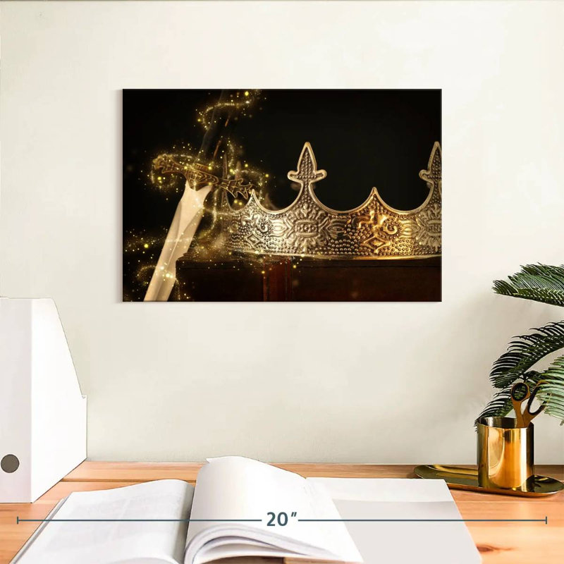 Mait Magical Sword Crown, 8" H x 12" W