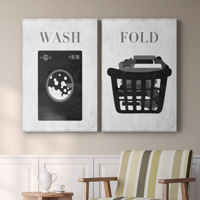 Wash-Premium Gallery Wrapped Canvas -Ready to Hang