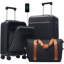 Ensemble de 3 valises à ouverture frontale