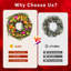 Faux 40cm Wreath