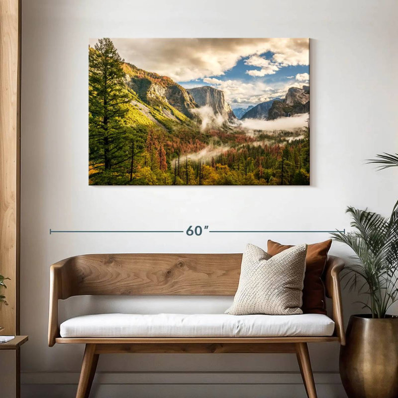 Alvord Scenic Yosemite Valley, H 30 po x l 45 po