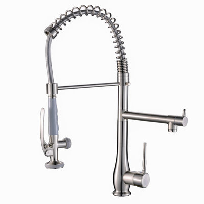 Robinet d'évier de cuisine à poignée simple
