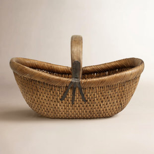 Wicker Decorative Basket