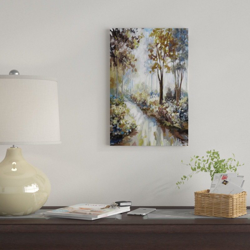 « glenwoods », reproduction sur toile, H 40 po x l 26 po x P 1,5 po, Toile tendue, Pas de tapis