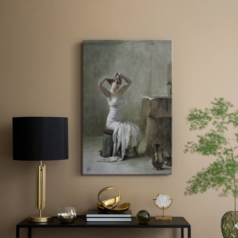 Reproduction de portrait rétro Lxxvii - galerie Cavas, H 48 po x l 32 po