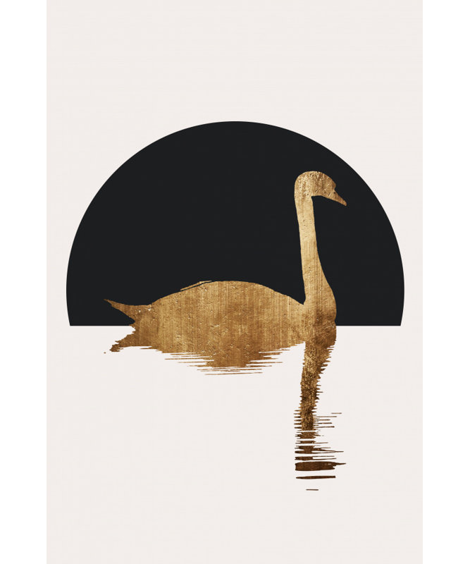 The Swan, 76.2 cm H x 50.8 cm W