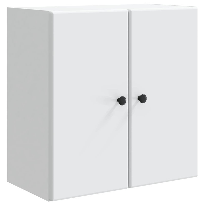 Metal Rectangle Accent Cabinet, 60 cm H x 59 cm L x 31 cm D