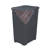 Arleta Plastic Laundry Hamper with Handles-1289837797