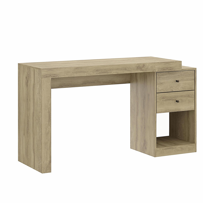 Bureau extensible en pin, Marron clair