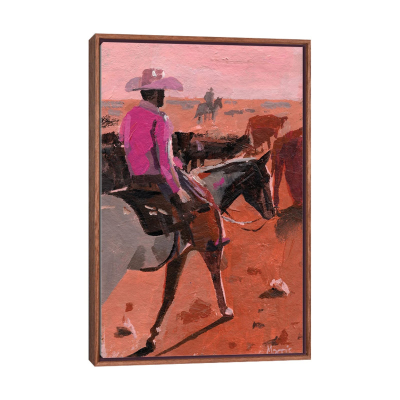 Print, 66.04 cm H x 45.72 cm W x 4.445 cm D, Classic Wood