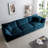 Alaaya Upholstered L-Shaped Sectional Reversible