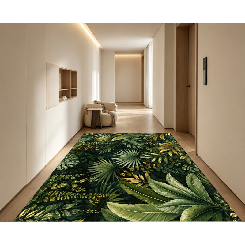 Tapis Jungle, Rectangle 8 pi 2 po x 5 pi 11 po (250 x 180 cm)