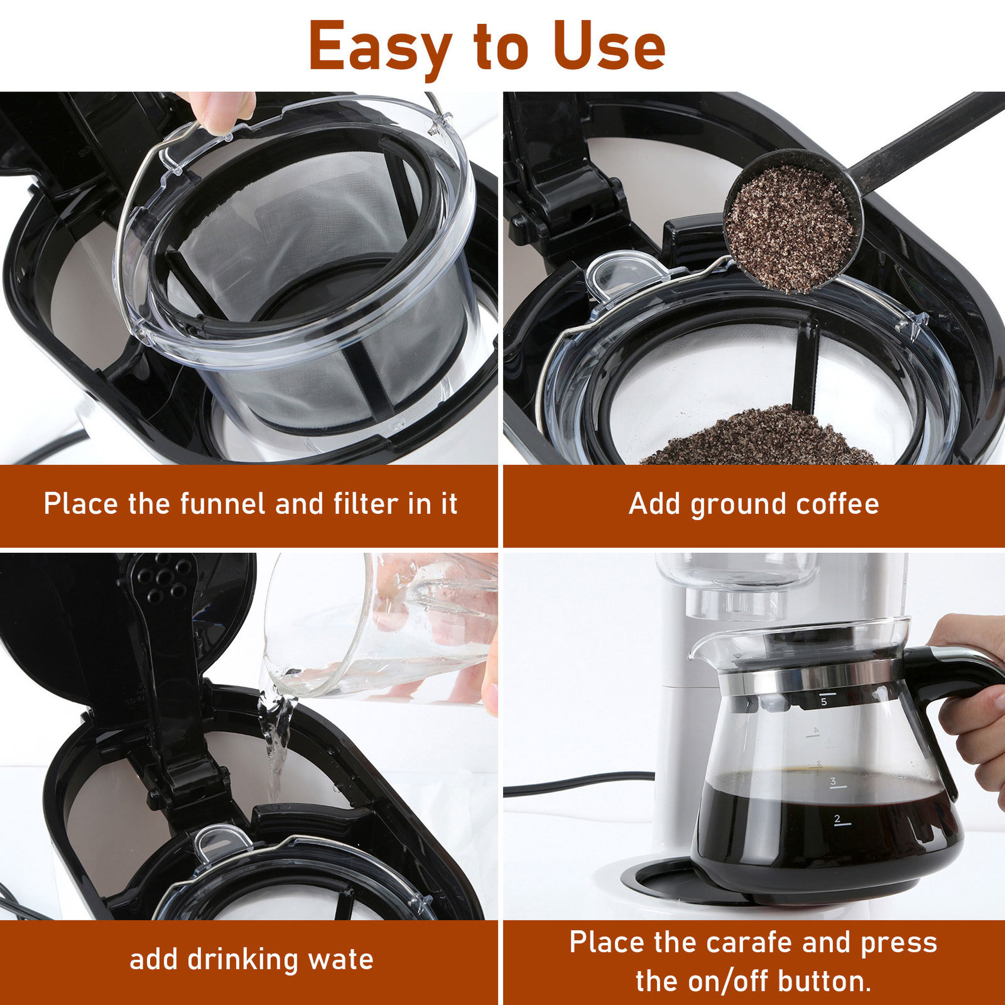 5-Cup Programmable Percolator & Electric Kettle