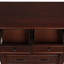 Commode 6 tiroirs Lyndon G09400-CH, cerise