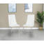 Upholstered Cantilever Chair in White-67099399
