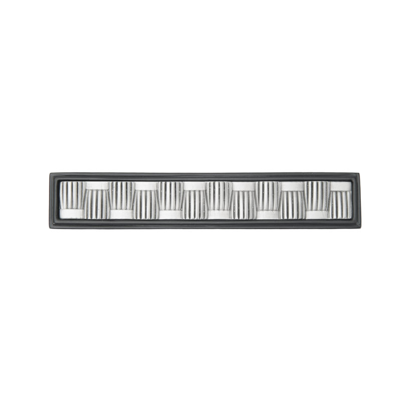 Spectra Weaves 3" center to center pull, Black/Satin, 3 Inch