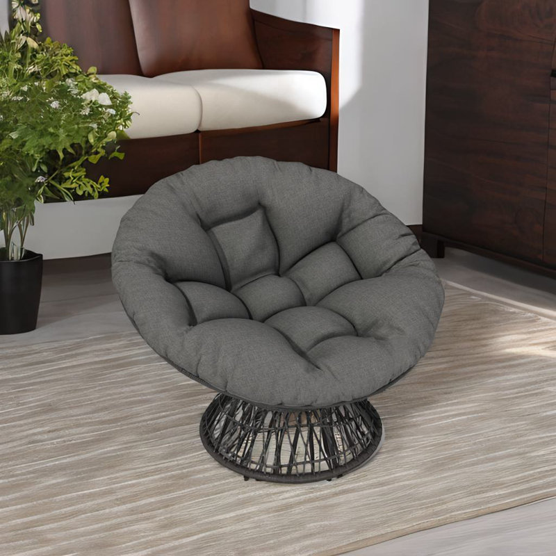 Chaise Papasan 41,5 po, Gris