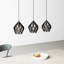 Birchard 3 Light Metal Dimmable Pendant-1844791984