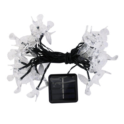 Eisele Indoor 30 - Bulb 256'' Solar Powered LED String Light