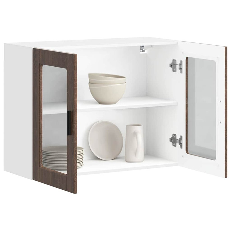 Armoire murale vidaXL, Chêne brun