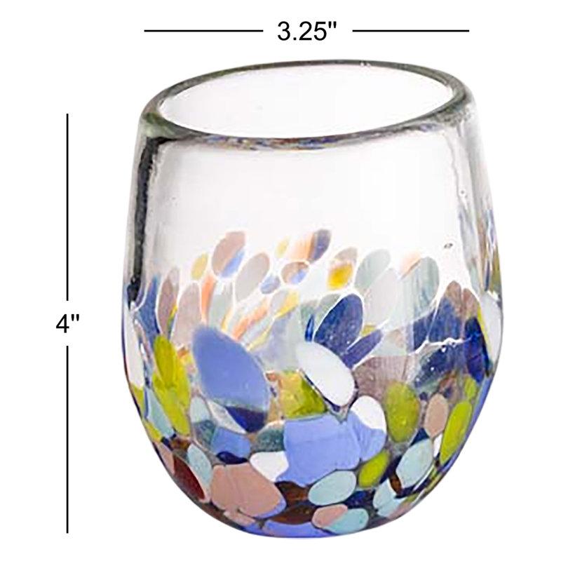 Haywa 8oz. Handmade Wine Glass Set