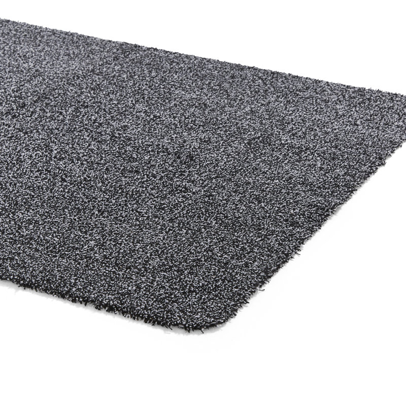  Kitchen Mat, Rectangle W75 x L150 cm, Black