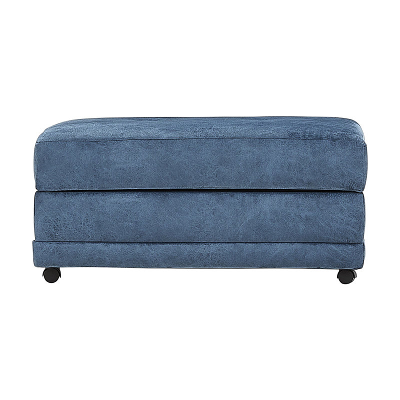 41" Upholstered Storage Ottoman With Casters - Wonderland Cadet