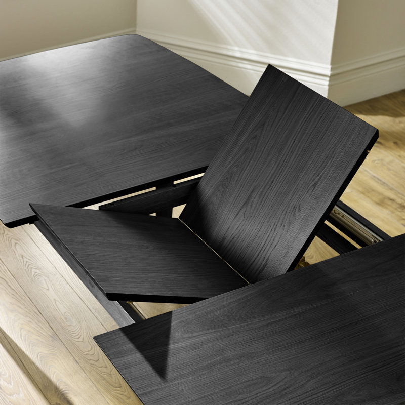 Eriksson Rectangular Solid Wood Extending Table & Carlton Wishbone Dining Chairs - Scandi Inspired, 6