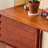 Simple design sense solid wood TV cabinet