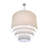 Cresie 4 - Light Nickel Novelty Pendant
