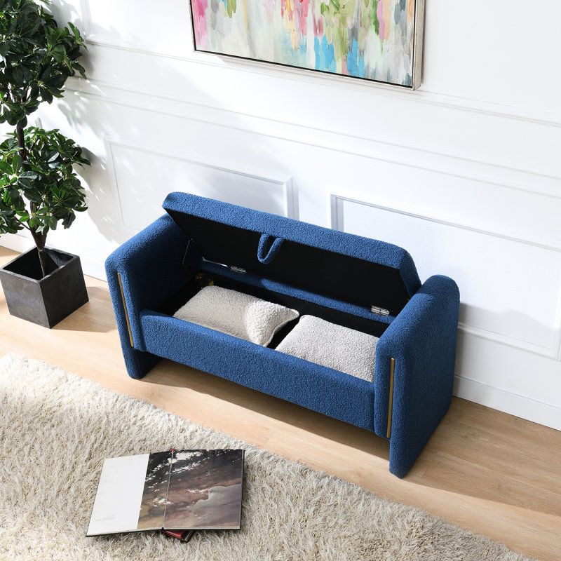 Banc de bout avec accoudoirs et rangement Modern