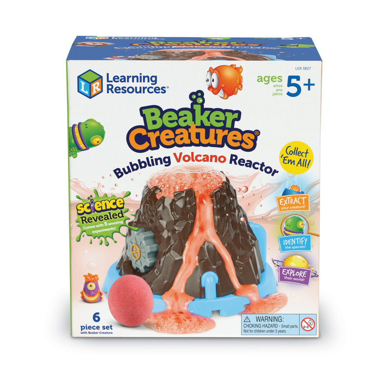 Bécher Créatures volcaniques bouillonnantes
