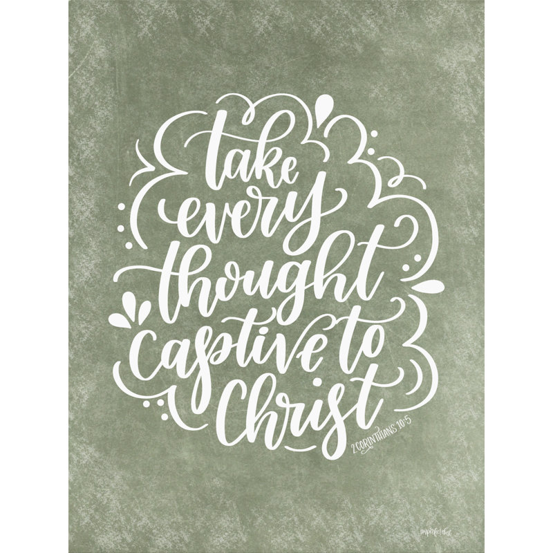 Captive to Christ par Imparfect Dust, H 48 po x l 36 po