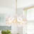  Asdrubal 9-Light Dimmable Wagon Wheel Chandelier