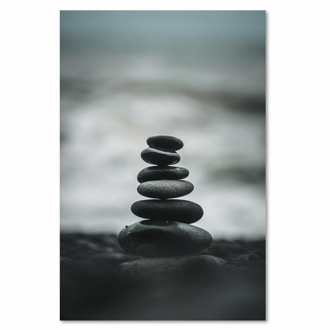 Leinwandbild Stacked Stones