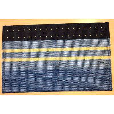 Peru Polyester Blend Bath Rug